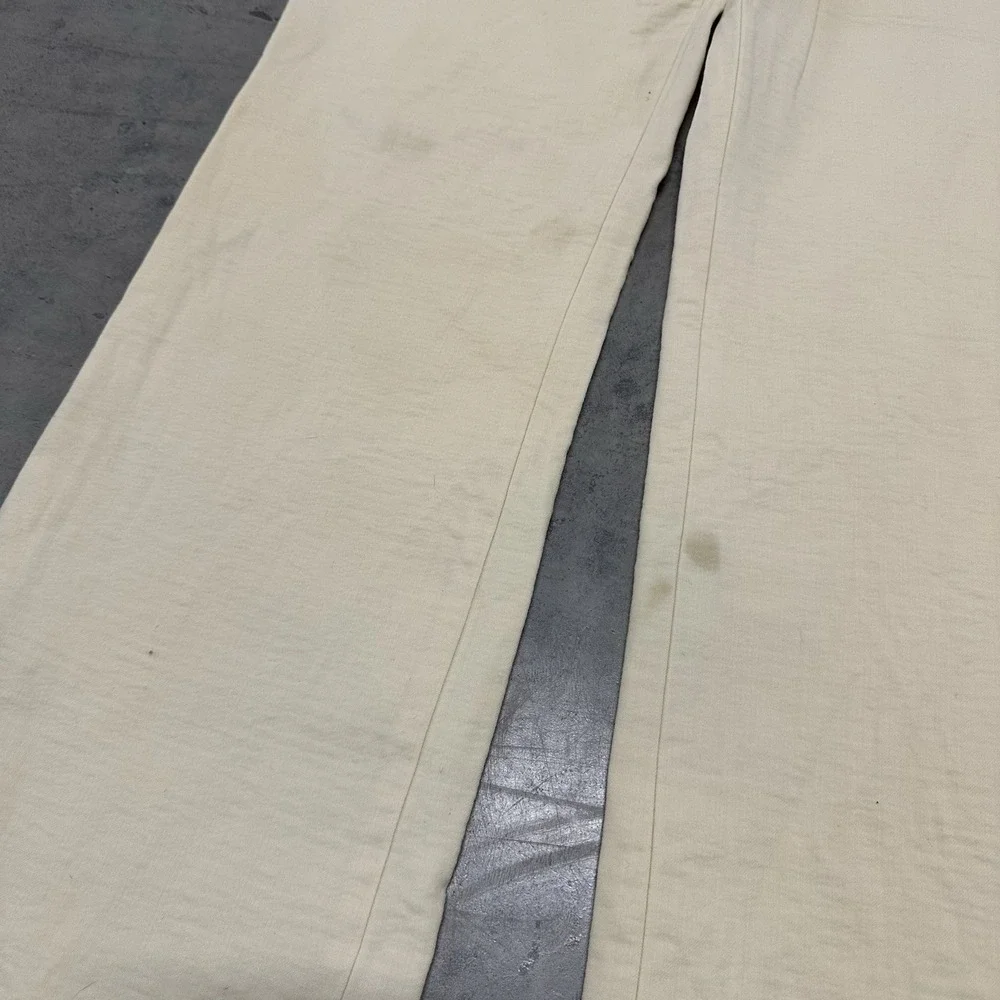 Dolce & Gabbana Vintage 90's Wool Blend Pants Beige Size 40 Made In‎ Italy